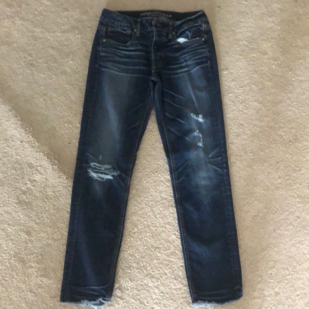 American Eagle Tom Girl Jeans